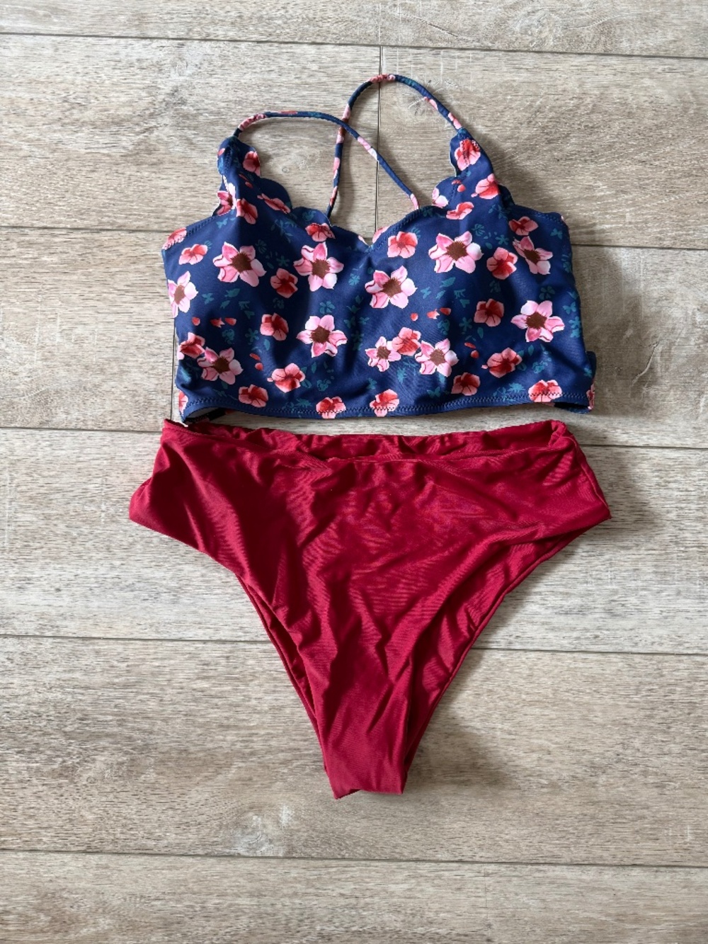 Playful Zaful bathing suit, large